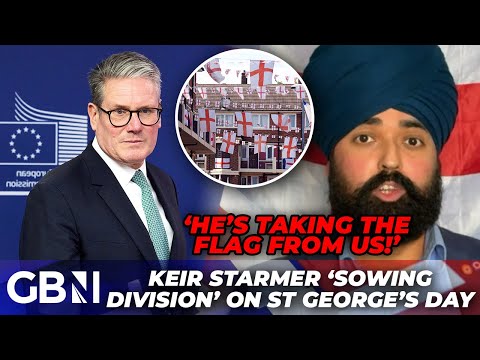 Keir Starmer ‘DIVIDING’ the English with Far-Right Accusations on St George’s Day – ‘It’s OUR Flag!’
