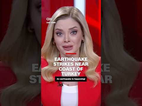 Earthquake strikes near coast of Turkey