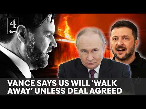 US tells Russia and Ukraine – agree ceasefire or we ‘walk away’
