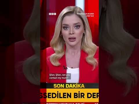 Presenter tries to reach mother during Istanbul earthquake. #Earthquake #BBCNews