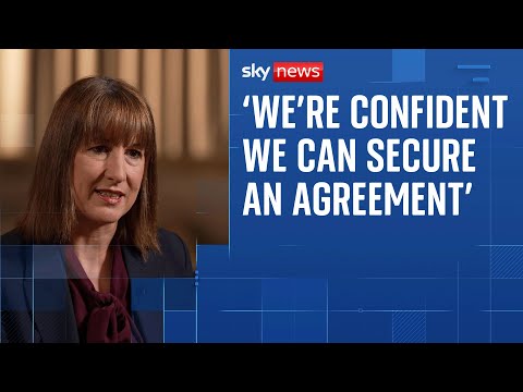 Rachel Reeves is ‘confident’ in securing a deal with the United States