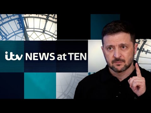 Watch ITV News At Ten – Pressure grows on Ukraine-Russia peace talks | ITV News