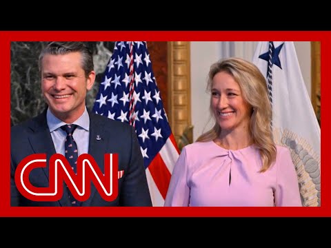 Prominent role of Pete Hegseth’s wife at Pentagon draws scrutiny