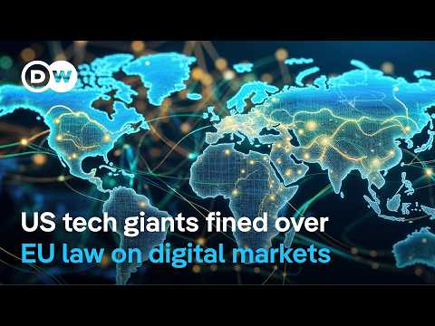 Is this the beginning of Europe setting global rules for tech companies? | DW News