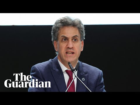 Ed Miliband and IEA director to open summit on the Future of Energy Security – watch live