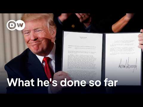 What Trump has done so far and how it’s changing life in the US | DW News