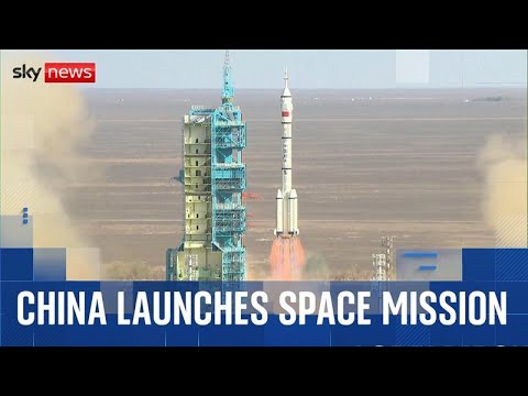 China launches space mission – Watch in full