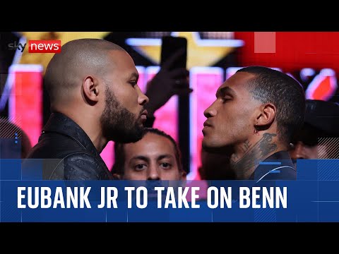Chris Eubank Jr and Conor Benn prepare to go head to head
