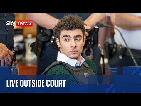 Luigi Mangione due in court over murder of healthcare boss – as death penalty bid confirmed