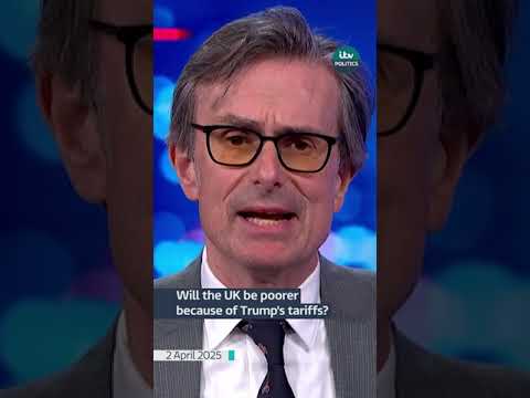 Will Trump’s new tariffs make the UK poorer?  #itvnews #donaldtrump #analysis