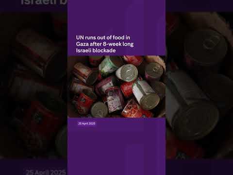 UN runs out of food in Gaza