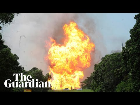 Colossal fireball erupts after gas pipeline leak in Malaysia