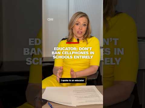 Educator: don’t ban cell phones in schools entirely