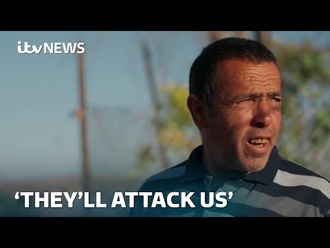 ‘He brought his gun to provoke us’ – Palestinians claim intimidation by Israeli settlers | ITV News
