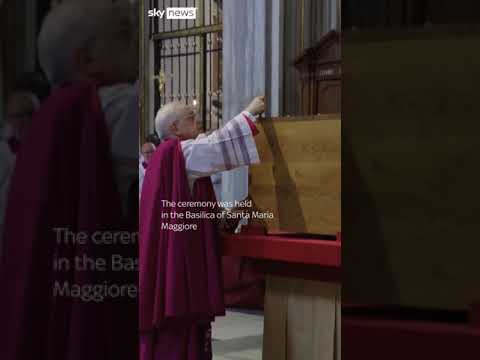 Pope Francis laid to rest in his favourite church