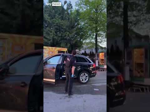 Video shows car suspected of hitting crowds in Vancouver