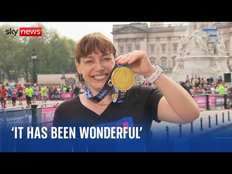 Sky’s Beth Rigby successfully completes London Marathon
