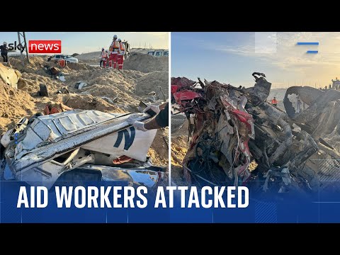 Gaza ambulance ‘crushed’ by IDF as aid attacks increase