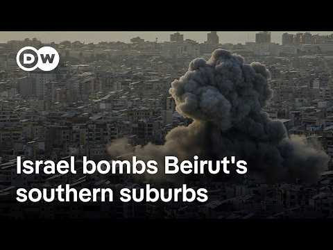 Israel strikes Beirut for third time since Israel-Hezbollah ceasefire | DW News