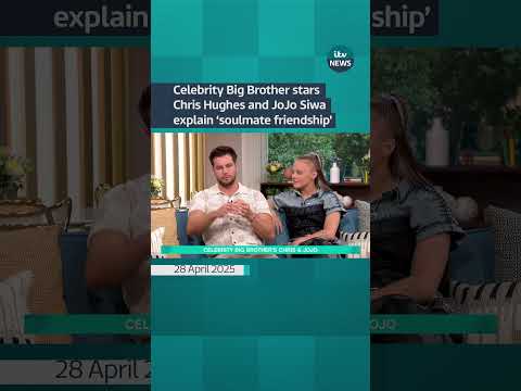 The pair became close while appearing on Celebrity Big Brother #itvnews #jojosiwa #chrishughes #cbb