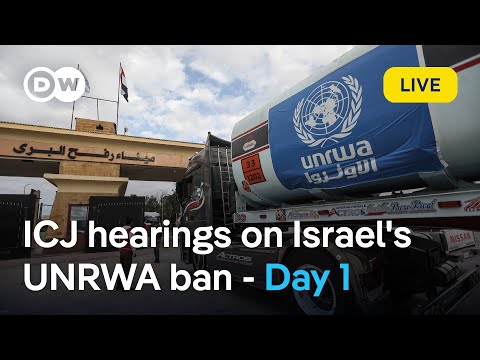 Live: ICJ hearings on legality of Israel barring UNRWA operations – Day 1