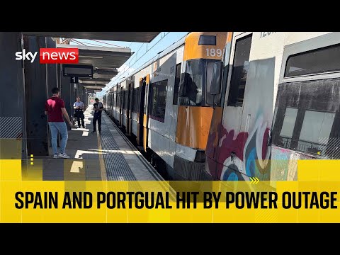 BREAKING: Large parts of Spain and Portugal hit by power outage