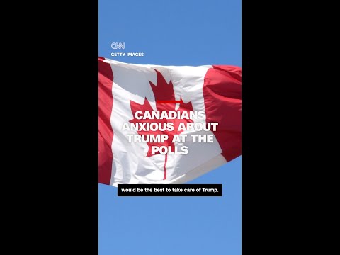 Canadians anxious about Trump at the polls
