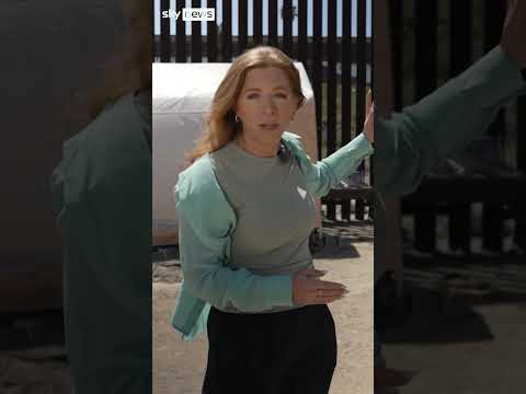 US-Mexico border before and after Trump