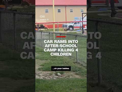 Car rams into after-school camp killing 4 children