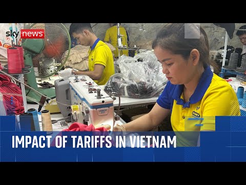 Vietnamese factory prepares for worst after Trump’s 46% tariff announcement