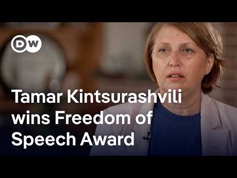 Georgian journalist wins Freedom of Speech Award for fighting fake news, hate speech, propaganda