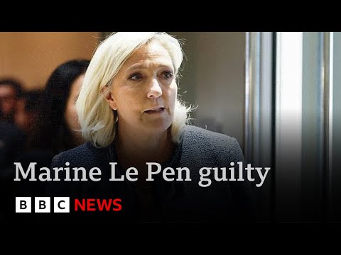 Guilty of embezzlement: France’s far-right Marine Le Pen barred from running for President| BBC News