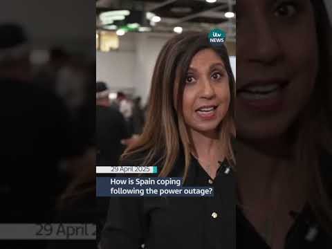 How is Spain coping following the power outage? | ITV News  #itvnews