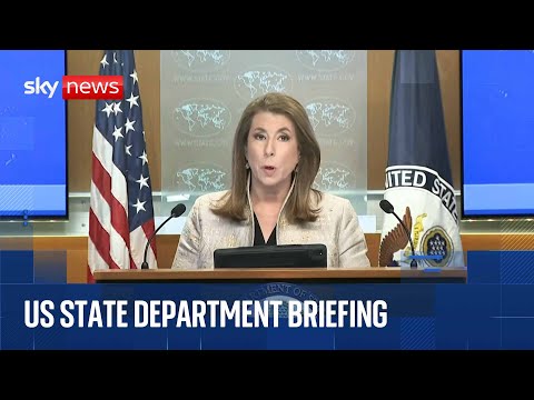 US State Department briefing on Donald Trump’s 100th day