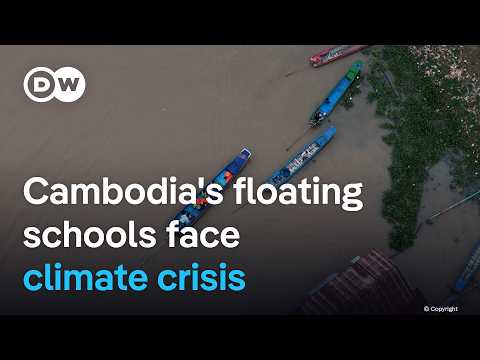 How Cambodia’s floating schools fight back against climate crisis | DW News