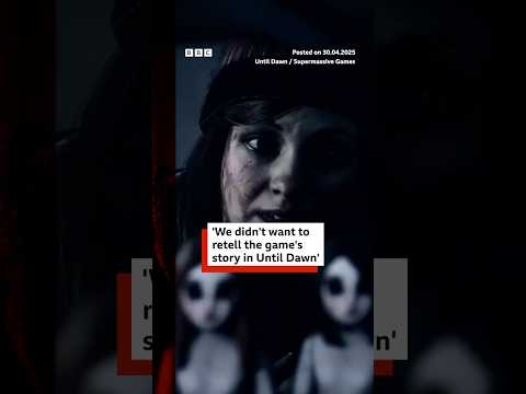 Until Dawn’s producers say they didn’t want to retell the game’s story. #UntilDawn #BBCNews