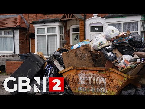 WATCH: Birmingham bin strikes continue as people gather on the picket line