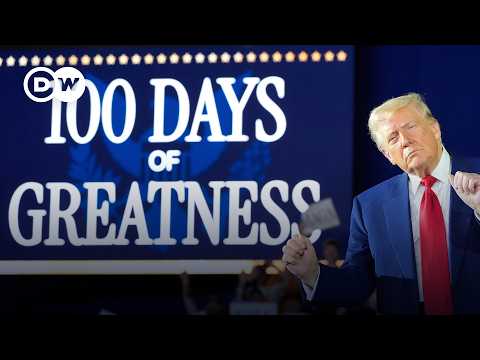 Donald Trump proclaims “Golden Age” at 100-day rally, what are the actual prospects for the US?