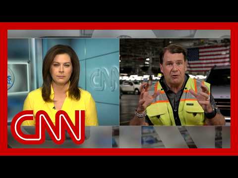 Ford CEO Jim Farley speaks with CNN about Trump’s tariffs