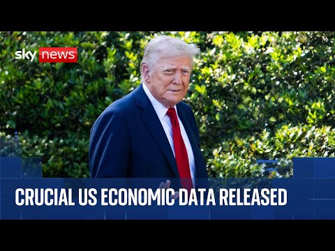 Recession now predicted by most economists – as US GDP drops | Sky News coverage