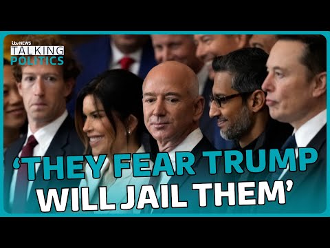 Do ‘tech bro’ billionaires fear Trump will JAIL them? Source’s explosive claim | ITV News