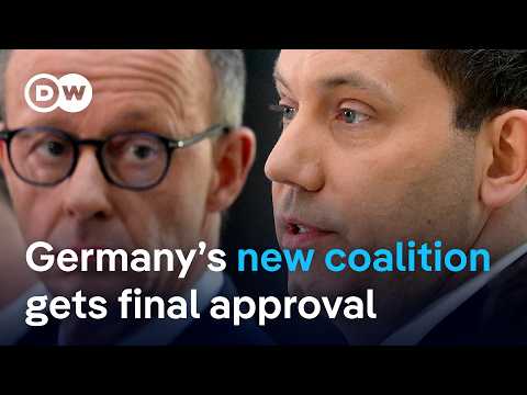 Germany’s new government clears final hurdle with SPD vote | DW News