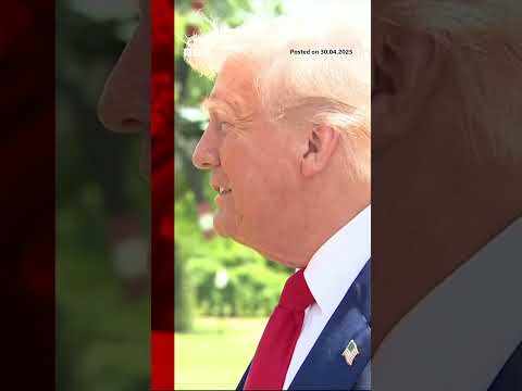US President Donald Trump jokes that he’d like to be the next pope. #DonaldTrump #Pope #BBCNews