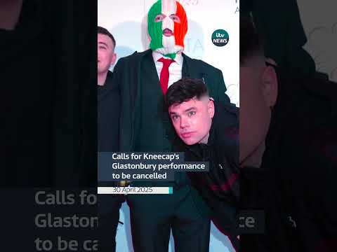 Calls for Kneecap’s Glastonbury performance to be cancelled | ITV News  #itvnews