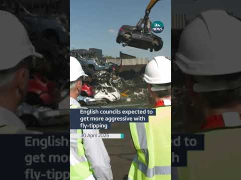 English councils expected to get more aggressive with fly-tippers | ITV News  #itvnews