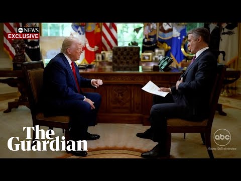 Trump quarrels with ABC interviewer after he is corrected over MS-13 tattoo photoshop claim