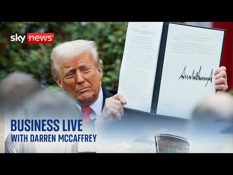 Trump’s tariffs will have consequences for globalisation | Business Live with Darren McCaffrey