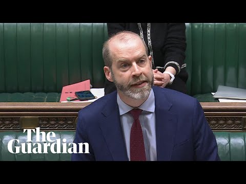 Business secretary urges MPs to keep calm as UK gauges response to Trump tariffs