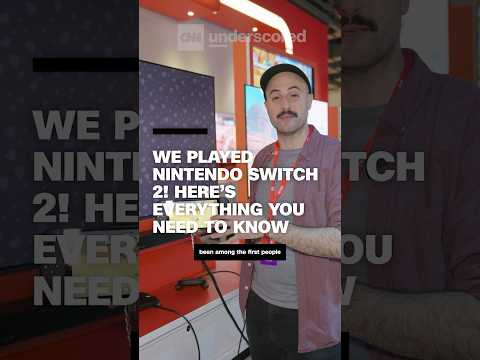 We got a first look at the highly anticipated Nintendo Switch 2. Here’s everything you need to know