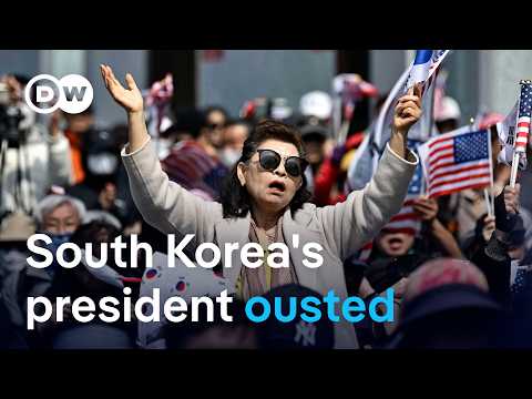 Judge rules to remove impeached president Yoon Sok Yeol from office | DW News